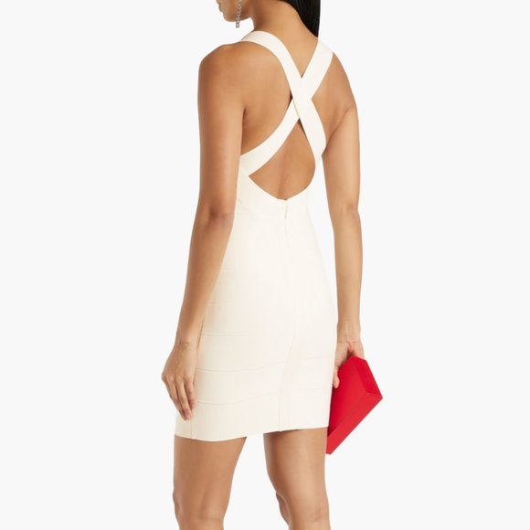 Hervé Léger Icon Strappy Mini Dress - Picture 3 of 16